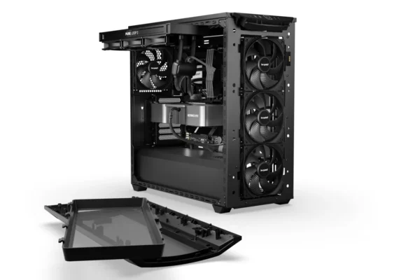 08_Shadow_Base_800 Be Quiet! Shadow Base 800 Airflow Full-Tower ATX Case with 3 Pure Wings 3 Fans & Tempered Glass - BGW60