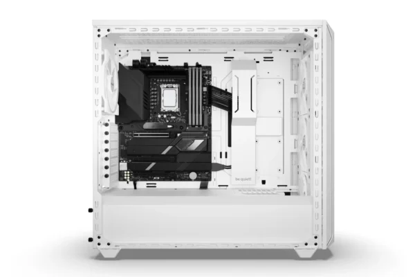 09_Shadow_Base_800_FX_white Be Quiet! Shadow Base 800 FX White Airflow ATX Midi-Tower Case with 4 Light Wings ARGB Fans & Tempered Glass - BGW64