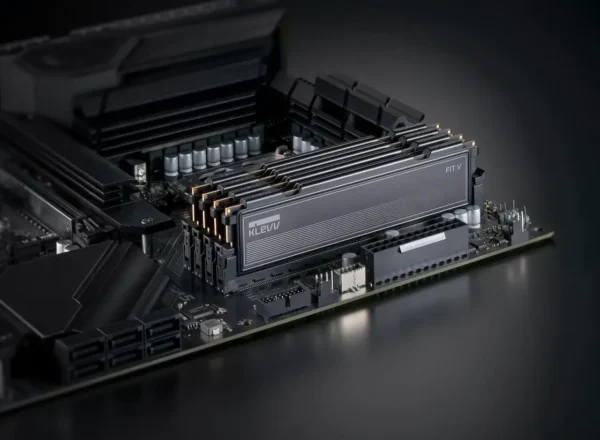 KLEVV Fit V Black 16GB 2x8GB DDR5 6000MHz CL30 UDIMM Desktop Gaming Memory AMD EXPO Intel XMP - KD58GU880-60A300L