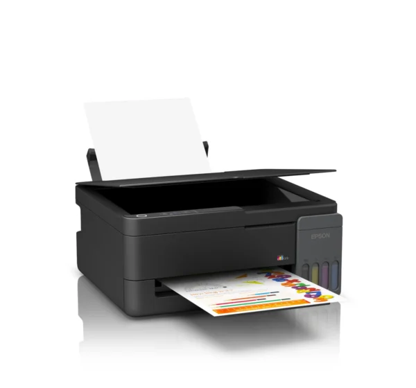 250430_Lou3MCX_BodyBlack_TankGrey_STD4_Final Epson EcoTank L3310 A4 All-in-One Ink Tank Printer (Print, Scan, Copy) USB 2.0 C11CL61504