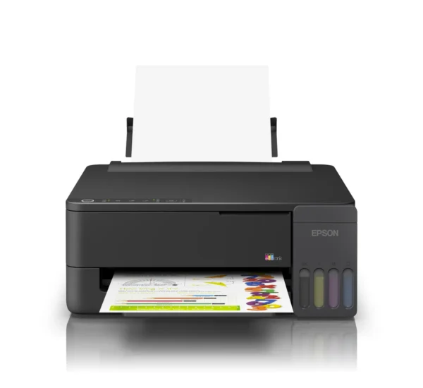 250430_Lou3SDX_BodyBlack_TankGrey_STD1_Final Epson EcoTank L1350 A4 Wi-Fi Color Ink Tank Printer 11ipm Print Only Borderless 4R Mobile Scan C11CL65502