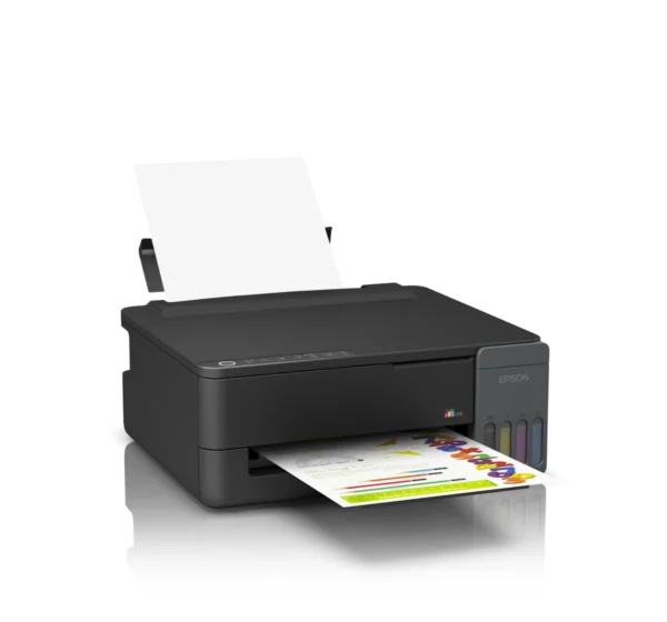250430_Lou3SDX_BodyBlack_TankGrey_STD4_Final Epson EcoTank L1350 A4 Wi-Fi Color Ink Tank Printer 11ipm Print Only Borderless 4R Mobile Scan C11CL65502