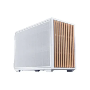LIAN LI B4-mATX Wood White Edition Micro-ATX PC Case - G99.B4W-WD.00
