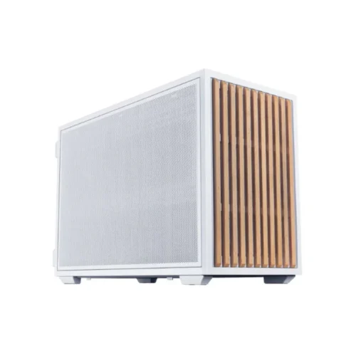 LIAN LI B4-mATX Wood White Edition Micro-ATX PC Case - G99.B4W-WD.00