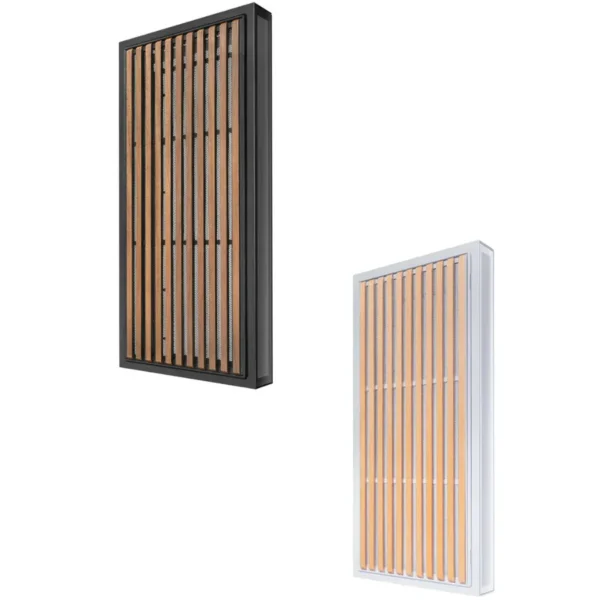 319_3ce4ba7e-bad0-497d-a31b-0f21c125a692 LIAN LI B4 mATX Vertical AeroDeck - Tempered Glass and Steel Wood White - G89.B4-1W.00