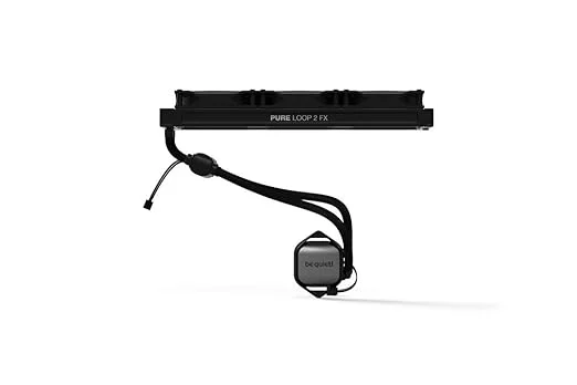 31qP43DOjeL._SX522_ Be Quiet! Pure Loop 2 FX 360mm ARGB All-in-One Liquid CPU Cooler with Three Light Wings Fans - BW015