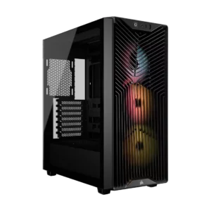 3200D_RS_ARGB_Black_Artboard01_AA CORSAIR 3200D RS ARGB Mid-Tower ATX PC Case Black, High-Airflow, Tempered Glass - CC-9011344-WW