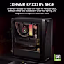 3200D_RS_ARGB_Black_Artboard02_AA CORSAIR 3200D RS ARGB Mid-Tower ATX PC Case Black, High-Airflow, Tempered Glass - CC-9011344-WW