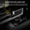 CORSAIR 3200D RS Black Mid-Tower ATX PC Case, Tempered Glass, Reverse-Connector Support, 3x RS120 Fans - CC-9011334-WW