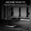 CORSAIR 3200D RS Black Mid-Tower ATX PC Case, Tempered Glass, Reverse-Connector Support, 3x RS120 Fans - CC-9011334-WW
