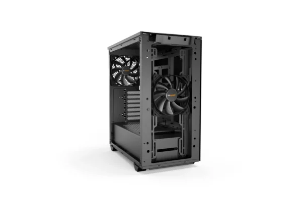 Be Quiet Pure Base 500 Window TG Mid Tower ATX PC Gaming Chassis with Tempered Glass Panel Black - BGW34