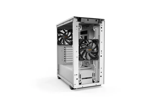 3_Pure_Base_500_Window_White_wht Be Quiet Pure Base 500 Window Mid Tower ATX PC Gaming Chassis with Tempered Glass Panel White - BGW35