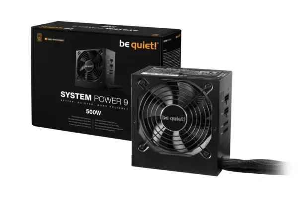 3_System_Power_9_CM_500W_wht Be Quiet System Power 9 CM 500W 80 PLUS Bronze ATX Semi-Modular Power Supply Unit Dual 12V Rails DC-to-DC - BN974
