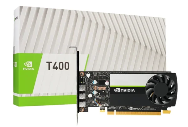 40922_1Z LEADTEK NVIDIA T400 4GB GDDR6 Low Profile Single Slot Workstation Graphics Card with 3x mDP Outputs - T400-4GB T400 4GB