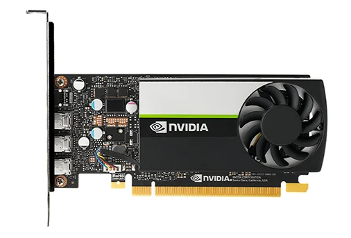 40922_2M LEADTEK NVIDIA T400 4GB GDDR6 Low Profile Single Slot Workstation Graphics Card with 3x mDP Outputs - T400-4GB T400 4GB