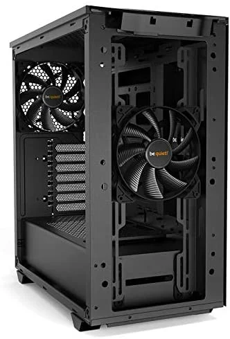 Be Quiet Pure Base 500 Window TG Mid Tower ATX PC Gaming Chassis with Tempered Glass Panel Black - BGW34