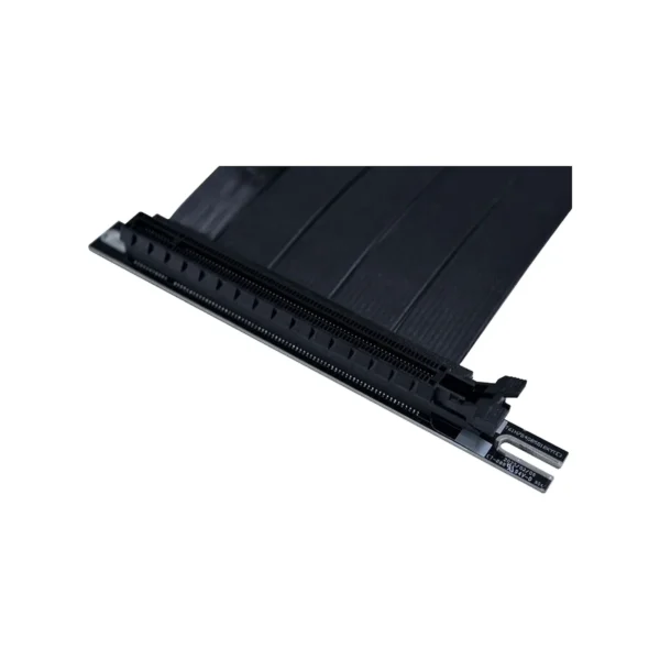 LIAN LI - 200mm PCIe 5.0 x16 Riser Cable Black Double Bandwidth 32Gbps - G89.PW-PCI-520X