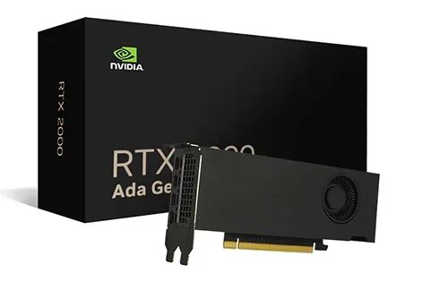 LEADTEK NVIDIA RTX 2000 Ada Generation 16GB GDDR6 ECC Workstation Graphics Card - RTX2000-ADARTX 2000 Ada, 16GB GDDR6