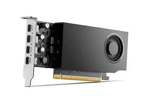 LEADTEK NVIDIA RTX A400 4GB GDDR6 Low Profile Single Slot Workstation Graphics Card 4x mDP - A400