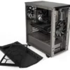 514hPGytJBL._AC_SL1000_ Be Quiet Pure Base 500 Window Mid Tower ATX PC Gaming Chassis with Tempered Glass Panel Metallic Grey - BGW36