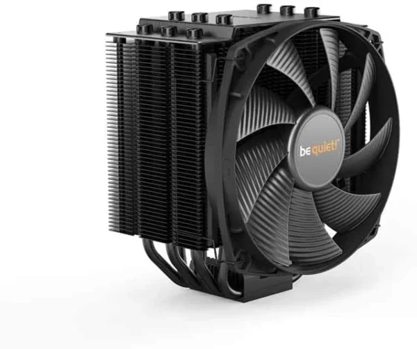 514qeBDsYyL._AC_SL1000_ Be Quiet Dark Rock 4 CPU Air Cooler 200W TDP 135mm Silent Wings PWM Fan 6 Copper Heat Pipes - BK021