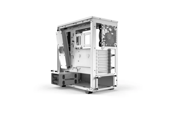5_Pure_Base_500_Window_White_wht Be Quiet Pure Base 500 Window Mid Tower ATX PC Gaming Chassis with Tempered Glass Panel White - BGW35