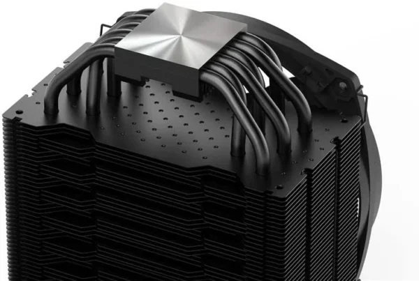 61BJKZip-IL._AC_SL1000_ Be Quiet Dark Rock 4 CPU Air Cooler 200W TDP 135mm Silent Wings PWM Fan 6 Copper Heat Pipes - BK021