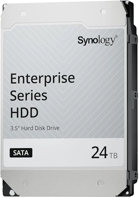 61dYRirBV0L._AC_SX466_ SYNOLOGY 24TB Enterprise Series 3.5" SATA HDD 7200 RPM 309 MB/s - HAT5320-24T