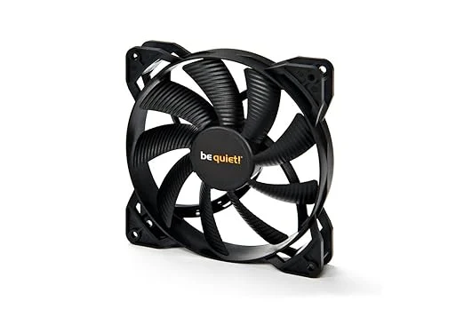 61pMBYERL5L._SX522_ Be Quiet Pure Wings 2 140mm Case Cooling Fan 1000 RPM Rifle Bearing 61.2 CFM 18.8 dB 3-Pin Black - BL047