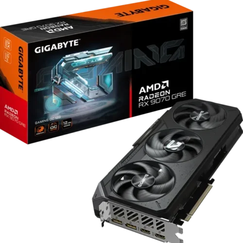 GIGABYTE Radeon RX 9070 GRE GAMING OC 12GB GDDR6 192-bit - GV-R907GREGAMING-OC-12GD