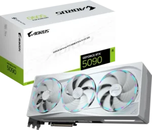 670 GIGABYTE AORUS GeForce RTX 5090 STEALTH ICE 32GB GDDR7 Graphics Card - GV-N5090AORUSST-ICE-32GD