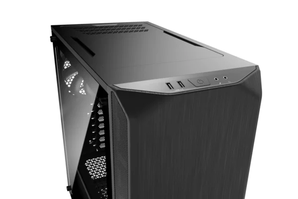 Be Quiet Pure Base 500 Window TG Mid Tower ATX PC Gaming Chassis with Tempered Glass Panel Black - BGW34