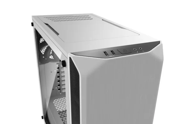 6_Pure_Base_500_Window_White_wht Be Quiet Pure Base 500 Window Mid Tower ATX PC Gaming Chassis with Tempered Glass Panel White - BGW35