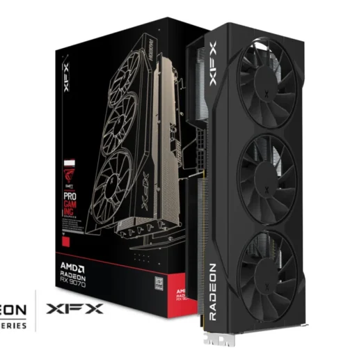 XFX Swift AMD Radeon RX 9070 GRE 12GB GDDR6 PCIe 5.0 Triple Fan Gaming Graphics Card RX-97GRE29B7