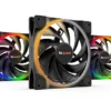 713+41IuxsL._SX522_ Be Quiet! Light Wings 140mm PWM High-Speed ARGB High Air Pressure PC Case Fan Triple Pack with Hub - BL079