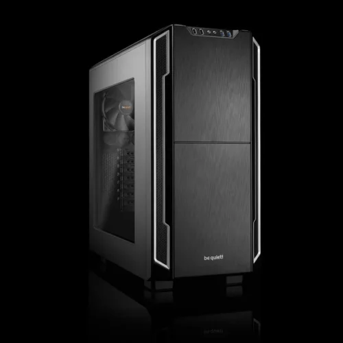 Be Quiet Silent Base 600 Window Mid Tower ATX PC Gaming Chassis with Double-Glazed Side Window Silver - BGW07