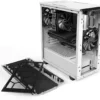 7191lufnSQL._AC_SL1500_ Be Quiet Pure Base 500 Window Mid Tower ATX PC Gaming Chassis with Tempered Glass Panel White - BGW35