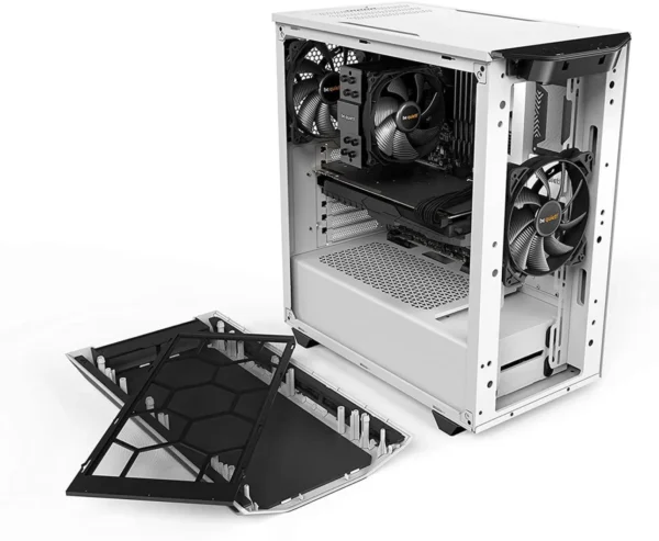 7191lufnSQL._AC_SL1500_ Be Quiet Pure Base 500 Window Mid Tower ATX PC Gaming Chassis with Tempered Glass Panel White - BGW35