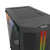 Be Quiet Pure Base 500DX Mid Tower ATX PC Gaming Case High Airflow Tempered Glass Side Panel Black - BGW37
