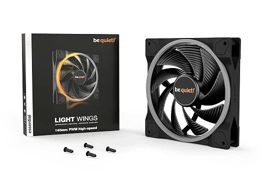 Be Quiet! Light Wings 140mm PWM High-Speed ARGB High Pressure Case Fan - BL075