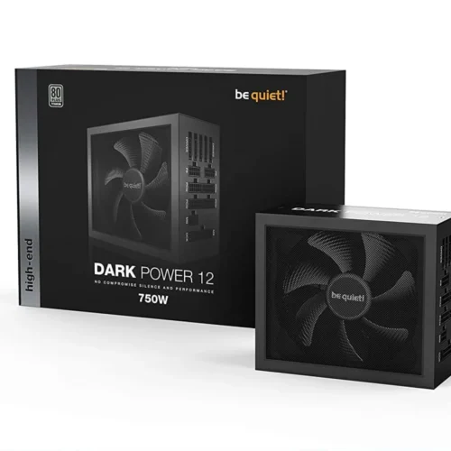 be quiet! Dark Power 12 750W ATX Fully Modular Power Supply - 80 Plus Titanium - BN656