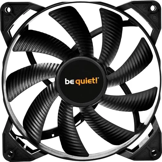 71+yQn19Z8L._SX522_ Be Quiet! Pure Wings 2 140mm High-Speed PC Case & Radiator Fan with 1600 RPM, Rifle Bearing & High Air Pressure - BL082