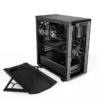 Be Quiet Pure Base 500 Window TG Mid Tower ATX PC Gaming Chassis with Tempered Glass Panel Black - BGW34