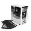 7_Pure_Base_500_Window_White_wht Be Quiet Pure Base 500 Window Mid Tower ATX PC Gaming Chassis with Tempered Glass Panel White - BGW35