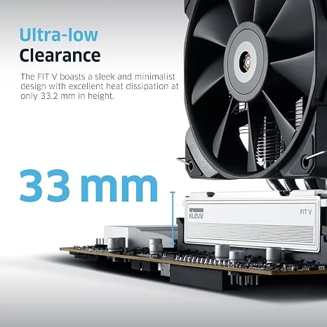 KLEVV Fit V White 16GB 2x8GB DDR5 6000MHz CL30 UDIMM Desktop Gaming Memory AMD EXPO Intel XMP - KD58GU880-60A300F