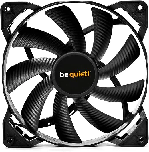 81+T7EfzB6L._AC_SX522_ Be Quiet! Pure Wings 2 120mm High-Speed PC Case & Radiator Fan with 2000 RPM & Air Pressure Optimization - BL080