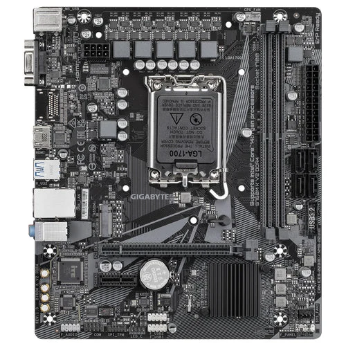 B760MKV2DDR4_02_500x GIGABYTE B760M K V2 Micro ATX Motherboard - Intel B760 LGA 1700, DDR4, PCIe 4.0, M.2 - GA-B760M-K-V2-DDR4