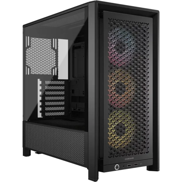 CC-9011296-WW_01 CORSAIR FRAME 4000D RS ARGB Modular Mid-Tower ATX PC Case - Black - CC-9011296-WW