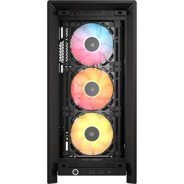 CC-9011296-WW_10 CORSAIR FRAME 4000D RS ARGB Modular Mid-Tower ATX PC Case - Black - CC-9011296-WW
