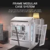 CORSAIR FRAME 4000D RS ARGB Modular Mid-Tower ATX PC Case - White - CC-9011297-WW